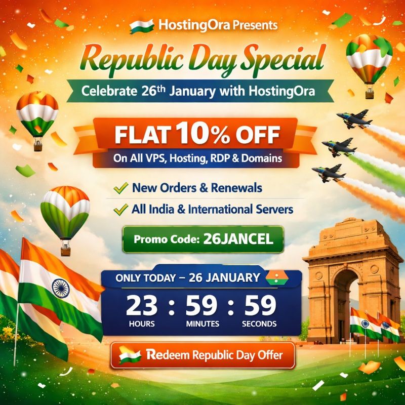 Republic Day Hosting Offer
